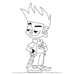 How to Draw Johnny from Johnny Test