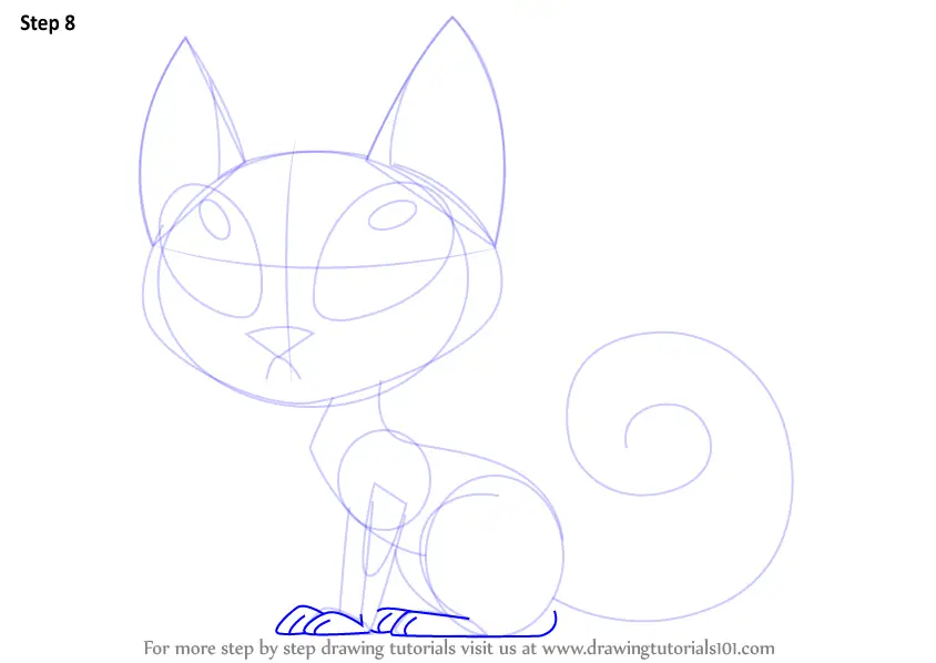 Learn How to Draw Mr. Kat from Kid vs. Kat (Kid vs. Kat) Step by Step :  Drawing Tutorials