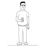 How to Draw Hank Hill from King of the Hill
