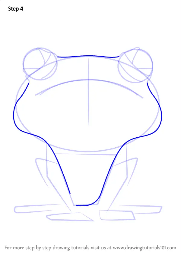 Step by Step How to Draw Frog from Larva : DrawingTutorials101.com