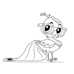How to Draw Basil from Littlest Pet Shop