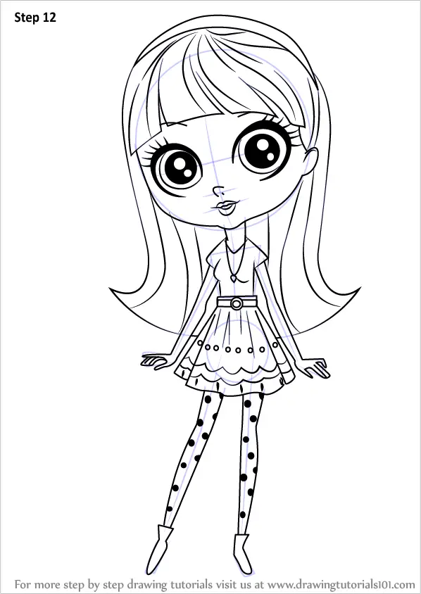 Learn How to Draw Blythe Baxter from Littlest Pet Shop (Littlest Pet ...