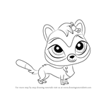 How to Draw Jebbie from Littlest Pet Shop
