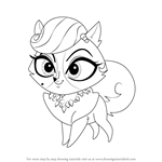 How to Draw Madame Pom from Littlest Pet Shop