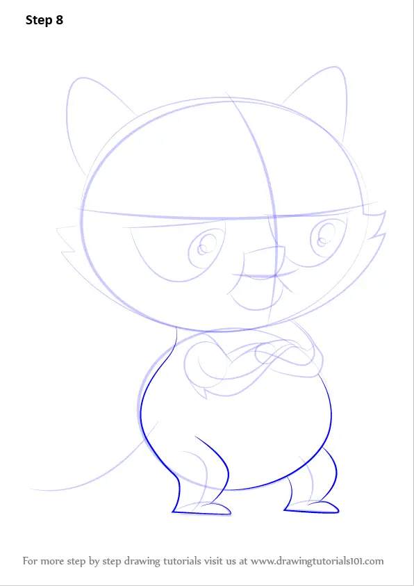 Learn How to Draw Mr. Otto Von Fuzzlebutt from Littlest Pet Shop