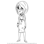 How to Draw Mrs. Anna Twombly from Littlest Pet Shop