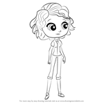 How to Draw Sue Patterson from Littlest Pet Shop