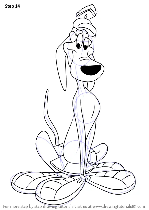 Learn How to Draw K-9 from Looney Tunes (Looney Tunes) Step by Step