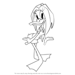 How to Draw Tina Russo from Looney Tunes