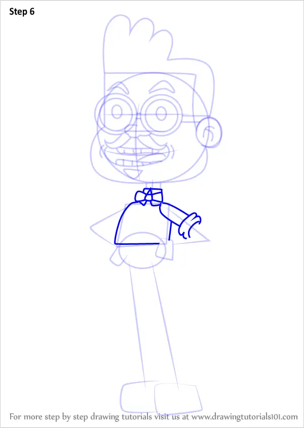Step by Step How to Draw Leo Wexler-Moltmann from Looped