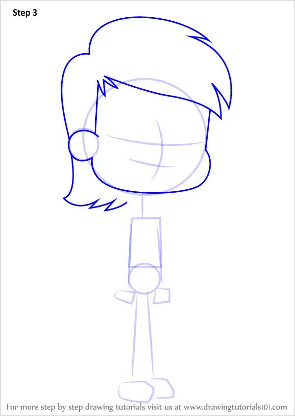 Learn How to Draw Sarah from Looped (Looped) Step by Step : Drawing ...