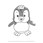 How to Draw Penguin from Masha and the Bear
