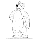 Learn How to Draw Masha from Masha and the Bear (Masha and the Bear ...