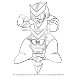 How to Draw Quint from Mega Man