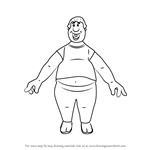 How to Draw Willie the Giant from Mickey Mouse Clubhouse