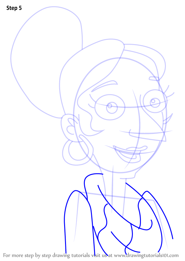 Learn How to Draw Mrs. Murawski from Milo Murphy's Law (Milo Murphy's