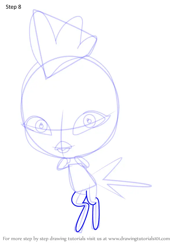 Learn How to Draw Orikko from Miraculous Ladybug (Miraculous Ladybug ...