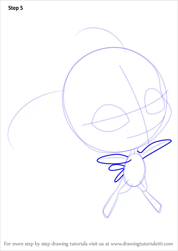 Learn How to Draw Tikki from Miraculous Ladybug (Miraculous Ladybug ...