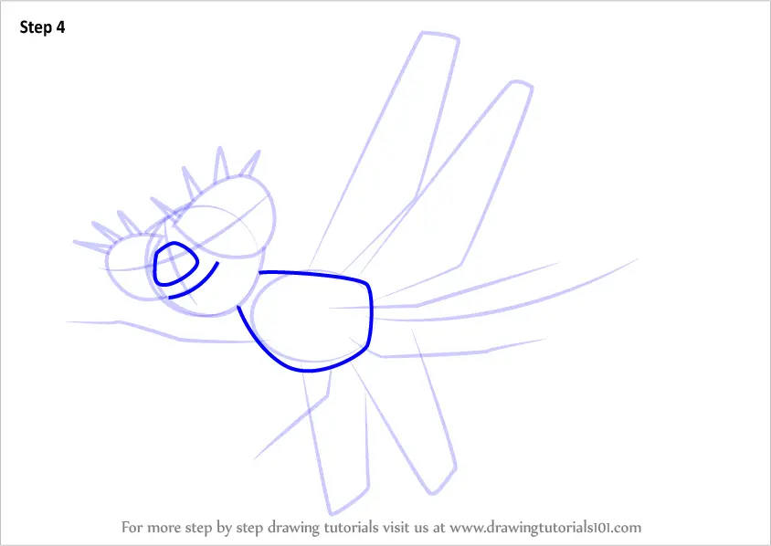 Step by Step How to Draw Dragon from Miss Spider's Sunny Patch Friends ...