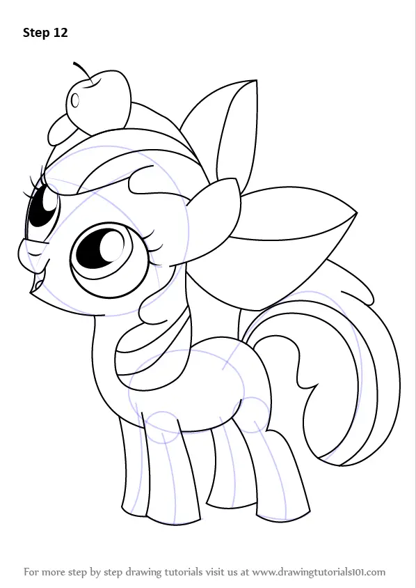 Learn How to Draw Apple Bloom from My Little Pony: Friendship Is Magic ...