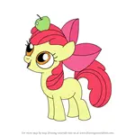 How to Draw Apple Bloom from My Little Pony: Friendship Is Magic