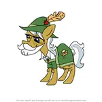 How to Draw Apple Strudel from My Little Pony - Friendship Is Magic