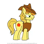 How to Draw Braeburn from My Little Pony - Friendship Is Magic