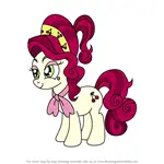 How to Draw Cherry Jubilee from My Little Pony - Friendship Is Magic