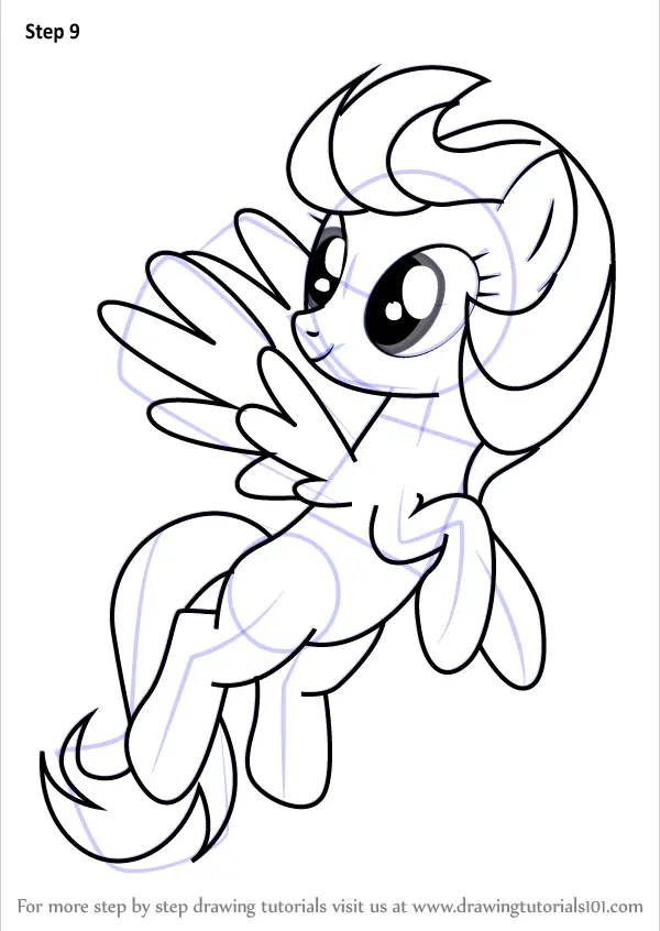 Learn How to Draw Clear Skies from My Little Pony - Friendship Is Magic ...