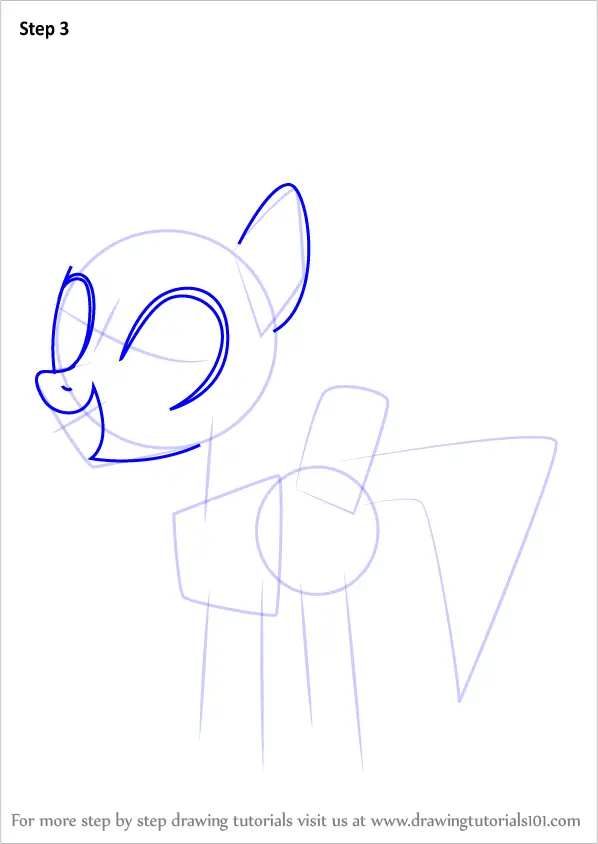 Step by Step How to Draw Cloud Chaser from My Little Pony - Friendship ...