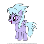 How to Draw Cloud Chaser from My Little Pony - Friendship Is Magic