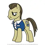 How to Draw Davenport from My Little Pony - Friendship Is Magic