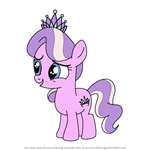 How to Draw Diamond Tiara from My Little Pony - Friendship Is Magic
