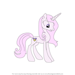 How to Draw Rarity from My Little Pony: Friendship Is Magic printable ...