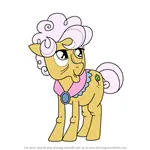 How to Draw Goldie Delicious from My Little Pony - Friendship Is Magic