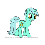 How to Draw Lyra Heartstrings from My Little Pony - Friendship Is Magic