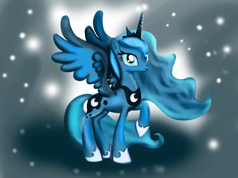 Learn How to Draw Princess Luna from My Little Pony Friendship Is