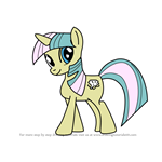 How to Draw Sapphire Shores Unicorn from My Little Pony - Friendship Is Magic