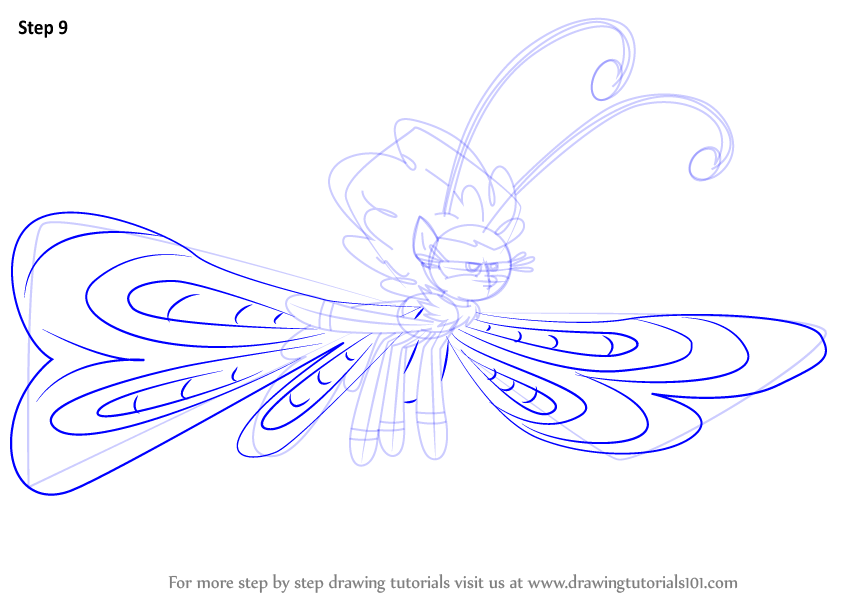 Step by Step How to Draw Seabreeze from My Little Pony - Friendship Is ...