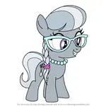 How to Draw Silver Spoon from My Little Pony - Friendship Is Magic