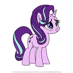 How to Draw Starlight Glimmer from My Little Pony - Friendship Is Magic