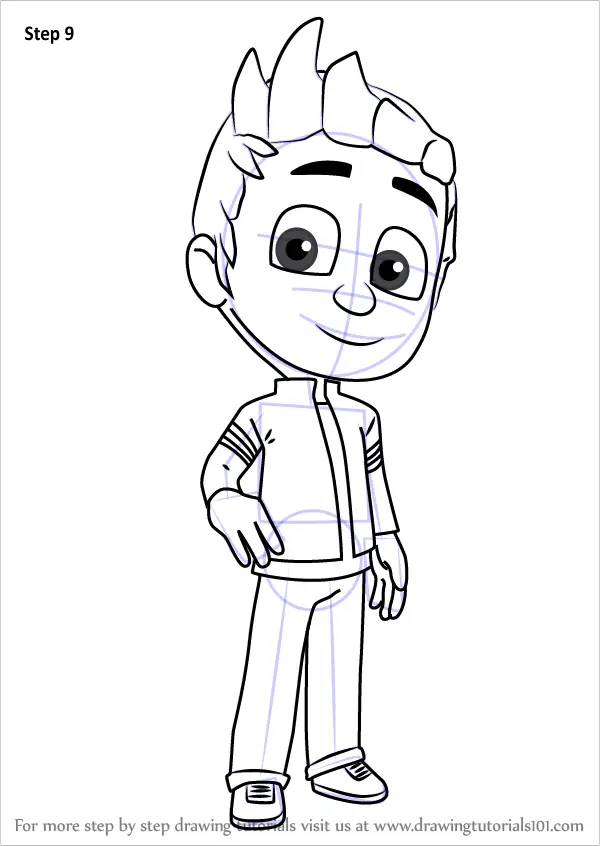 Learn How to Draw Connor from PJ Masks (PJ Masks) Step by Step ...