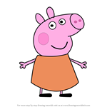 Learn How to Draw Polly Parrot from Peppa Pig (Peppa Pig) Step by Step ...