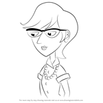 How to Draw Charlene Doofenshmirtz from Phineas and Ferb