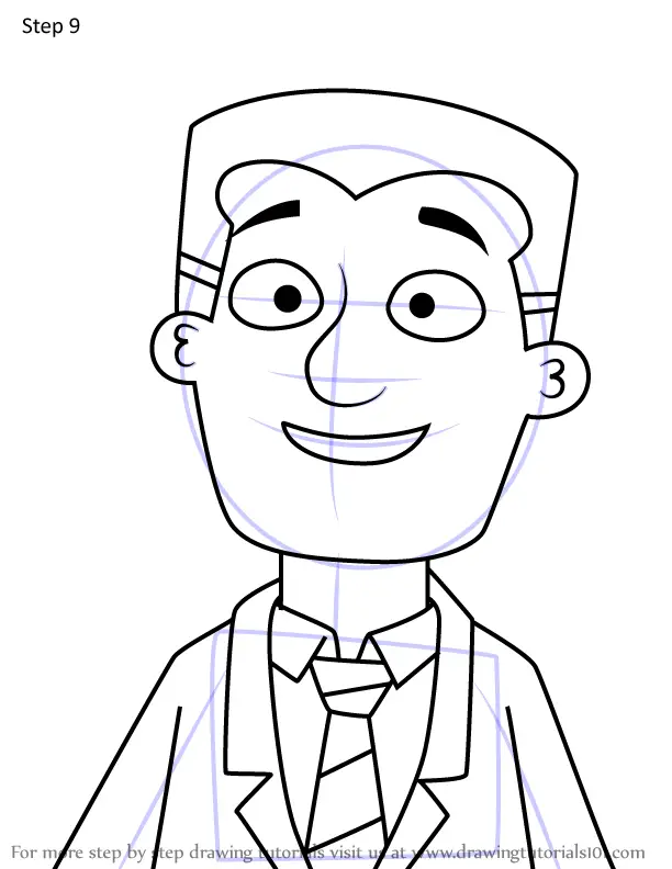 Step by Step How to Draw Dink Winkerson from Phineas and Ferb ...