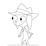 How to Draw Pinky from Phineas and Ferb