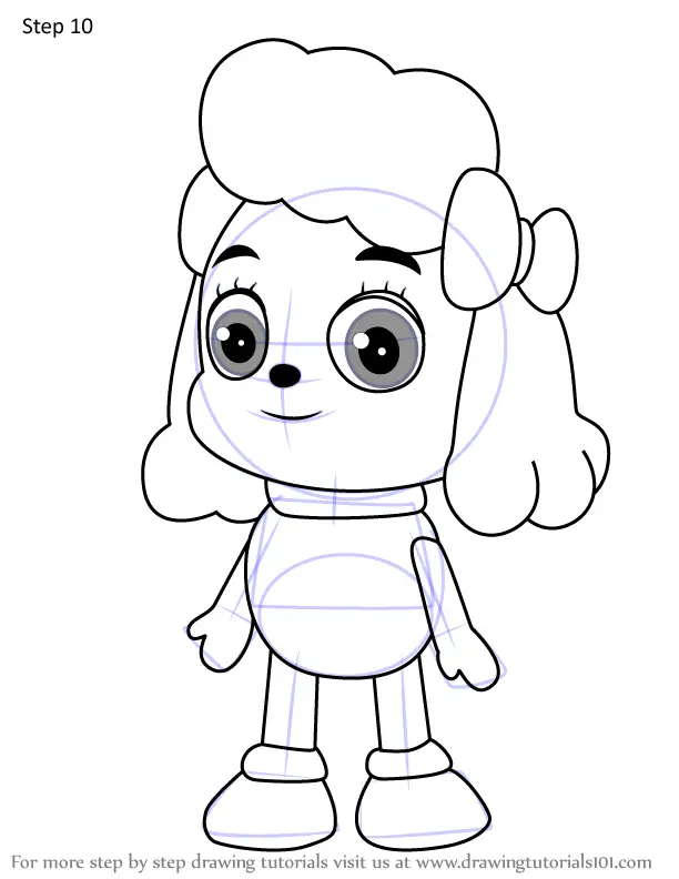 Step by Step How to Draw Coco from Pinkfong