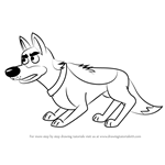 How to Draw Bert from Pound Puppies