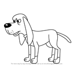 How to Draw Billy Ray from Pound Puppies