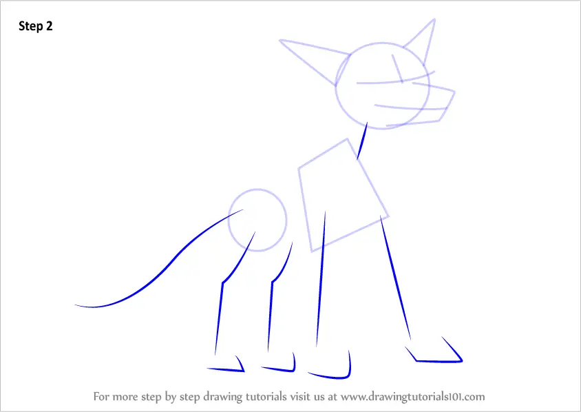 Step by Step How to Draw Fang from Pound Puppies : DrawingTutorials101.com